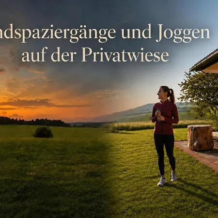 度假居 Kreativ-Ferienhaus In Alleinlage Mit Sauna, Weitblick Und Privatsphaere